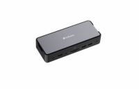 Verbatim USB-C Pro Docking Station CDS-15SSD, 15portů: SSD, USB A/C, HDMI, DP, Audio,SD+microSD,RJ45