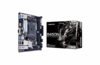 BIOSTAR Socket AM4; AMD B450; 2x DDR4; PCI-e 3.0 x 16; 1x M.2, 4x SATA III; Gbe LAN; Audio; USB; miniITX 