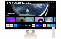LG smart monitor 27SR50F-W s webOS 27" / IPS / 1920x1080/ 250cd/m2 / 8ms / 2x HDMI /2x USB/repro/bílý