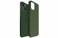 3mk ochranný kryt Hardy Silicone MagCase pro Apple iPhone 15, Alphine Green