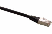 Patch cord FTP cat5e 1,5M černý