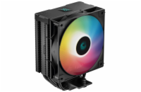 DEEPCOOL chladič AG400 Digital / 120mm fan ARGB / 4x heatpipes / PWM / pro Intel i AMD / černý