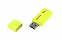 GOODRAM UME2 YELLOW USB 2.0 64GB Goodram USB flash disk, USB 2.0, 64GB, UME2, žlutý, UME2-0640Y0R11, USB A, s krytkou