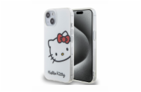 Hello Kitty IML Head Logo Zadní Kryt pro iPhone 13, bílá Představujeme vám prémiový kryt Hello Kitty - dokonalá kombinace stylu, ochrany a pohodlí pro váš telefon!