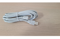 Kabel USB na micro USB 3m, bílá Datový kabel výborně poslouží k rychlému přenosu dat nebo dobíjení vašeho zařízení s micro USB vstupem