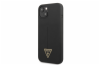 Guess Silicone Line Triangle Zadní Kryt pro iPhone 13 Black Guess prémiový ochranný kryt telefonu s motivem Guess, který nejen že váš telefon perfektně ochrání, ale také svým povedeným designem a pou