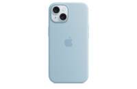 iPhone 15+ Silicone Case with MS - Light Blue