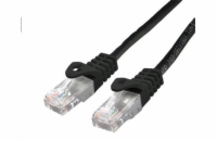 C-TECH kabel patchcord Cat6, UTP, černý, 5m