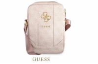 Guess pouzdro 8" růžové 4G velké kovové logo Noste své zařízení v moderním originálním Guess designovaném příslušenství, z vysoce kvalitních materiálů