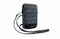 Guess PU G Cube Wallet Phone Bag Zipper, černá Taška na telefon Guess PU G Cube se zipem je perfektní taška přes rameno