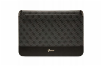 Guess 4G Metal Logo Computer Sleeve 14", černá Guess Saffiano Triangle Metal Logo Computer sleeve je perfektní obal pro notebook s úhlopříčkou displeje až do 13/14"" Obal vyrobený z imitace kůže s je