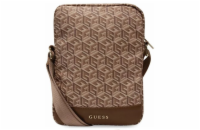 Guess Pouch 10" G Cube Stripe Brown Taška byla navržena pro notebooky nebo tablety s úhlopříčkou obrazovky 10" a menší. Kolekce G Cube podepsaná módním domem Guess