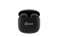 Guess True Wireless Script Logo BT5.3 6H Stereo Earphones Black Teď si užijete každý tón v dokonalosti s Guess True Wireless Script Logo bezdrátovými sluchátky.