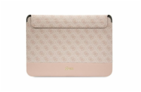 Guess 4G Stripe Metal Logo Computer Sleeve 14" Pink Noste své zařízení v moderním originálním Guess designovaném příslušenství, z vysoce kvalitních materiálů