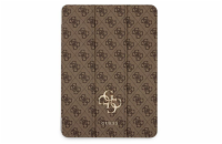 Guess 4G Folio Pouzdro pro iPad Pro 12.9 2020/2021 Brown Elegantní pouzdro od známé značky GUESS je vytvořeno přesně na míru vašeho iPadu, díky tomu jsou všechny potřebné výřezy pro tlačítka, fotoapa