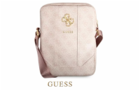 Guess pouzdro 10" růžové 4G velké kovové logo Noste své zařízení v moderním originálním Guess designovaném příslušenství, z vysoce kvalitních materiálů