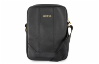 Taška na tablet Guess Saffiano Look 10" černá Noste své zařízení v moderním originálním Guess designovaném příslušenství, z vysoce kvalitních materiálů