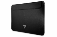 Guess Saffiano Triangle Metal Logo Computer Sleeve 16" Black Guess Saffiano Triangle Metal Logo Computer sleeve je perfektní obal pro notebook s úhlopříčkou displeje až do 16"