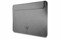 Guess Saffiano Triangle Metal Logo Computer Sleeve 16" Silver Guess Saffiano Triangle Metal Logo Computer sleeve je perfektní obal pro notebook s úhlopříčkou displeje až do 16"