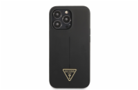 Guess Silicone Line Triangle Zadní Kryt pro iPhone 13 Pro Black Guess Silicone Line Triangle je lehký kryt a odolný kryt z prémiového silikonu, které přesně kopíruje tvar telefonu a zachovává tak sna