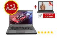 Lenovo ThinkPad T440p Intel Core i5-4300M 2.60 GHz, 128 GB SSD, 8 GB, 14 palců, 1366 x 768 px, Intel HD Graphics 4600, Webkamera, WIFI, Windows 10 Professional