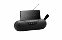 Bluetooth reproduktor Kisonli KS-1992 Přenosný Bluetooth reproduktor s moderním designem od firmy Kisonli, USB, SD, FM