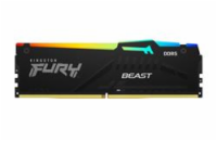 Kingston FURY Beast EXPO/DDR5/16GB/6400MHz/CL32/1x16GB/RGB/Black