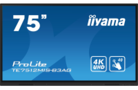 75" iiyama TE7512MIS-B3AG:IPS,4K,40P,USB-C