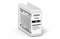 Epson inkoustová náplň/ C13T47A80N/ Singlepack Matte black/ UltraChrome