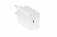 DeTech HRG20C-E10 20W Cestovní nabíječka USB-C White Cestovní síťová nabíječka s výkonem 20W a USB-C výstupem.