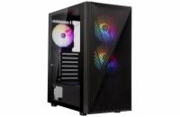 BitFenix skříň Helios / ATX / 4x120mm RGB fan / 2xUSB 3.0 / USB 2.0 / tvrzené sklo / černá