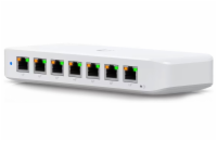 Ubiquiti UniFi Switch Ultra 60W - 8x GbE, 1x PoE++ In, 7x PoE+ Out (PoE budget 52W)