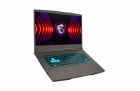 MSI Thin A15 B7VE-055XCZ /Ryzen 5 7535HS/16GB/512GB SSD/RTX 4050, 6GB/15,6" FHD, 144Hz IPS/Bez OS/tm. šedá