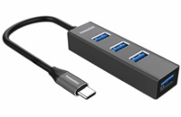 PremiumCord 5G SuperSpeed USB Hub Type C na 4x USB 3.2 Gen 1