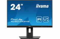 iiyama ProLite/XUB2493HS-B6/23,8"/IPS/FHD/100Hz/0,5ms/Black/3R