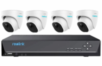 Reolink NVS8-8MD4 set videorekordér a 4ks IP kamera P334, 8x PoE, včetně 2TB HDD ( max. 2x 6TB ), VGA, HDMI, IP kamery 8