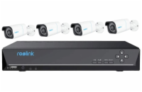 Reolink NVS8-8MB4 set videorekordér a 4ks IP kamera P330, 8x PoE, včetně 2TB HDD ( max. 2x 6TB ), VGA, HDMI, IP kamery 8