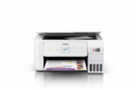 EPSON tiskárna ink EcoTank L3286, 5760x1440dpi, A4, 33ppm, USB, Wi-Fi, sken, bílá