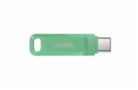 SanDisk Flash Disk 64GB Ultra Dual Drive Go, USB-C 3.2, Zelená