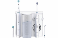 Oral-B Oral Health Center + iO Series 4 White set elektrického zubního kartáčku a ústní sprchy, bílá
