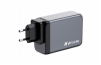 VERBATIM GaN Nabíječka do sítě GNC-240, 240W, 3x USB-C, 1x USB