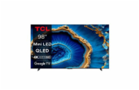 TCL 98C805 TV SMART Google TV QLED/248cm/4K UHD/4000 PPI/144Hz/Mini LED/HDR10+/Dolby Vision/Atmos/DVB-T2/S2/C/VESA
