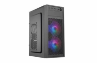 EUROCASE skříň ML N6-530B, Midi Tower, 2x USB 3.0, 2x audio, bez zdroje