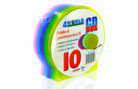 4World CD Box Slim Color, 10 ks.