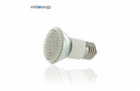 WE LED žárovka 80xLED 3W E27 230V teplá bílá