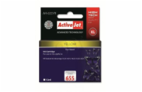 ActiveJet inkoust HP 655 CZ112AE Premium Yellow 12 ml     AH-655YR