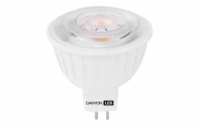 Canyon LED COB žárovka, GU5.3, bodová MR16, 4.8W, 330 lm, neutrální bílá 4000K, 12V, 38 °, Ra> 80, 50.000 hod 