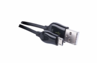 Kabel USB2.0 A konektor - micro B konektor (vidlice - vidlice), 1m SM7004B