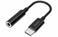 GENIUS ACC-C100 redukce z 3,5mm audio jack na USB-C, černá