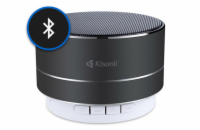 Bluetooth Reproduktor Kisonli LED-804 - černý Kompaktní a přesto hlasitý bluetooth reproduktor